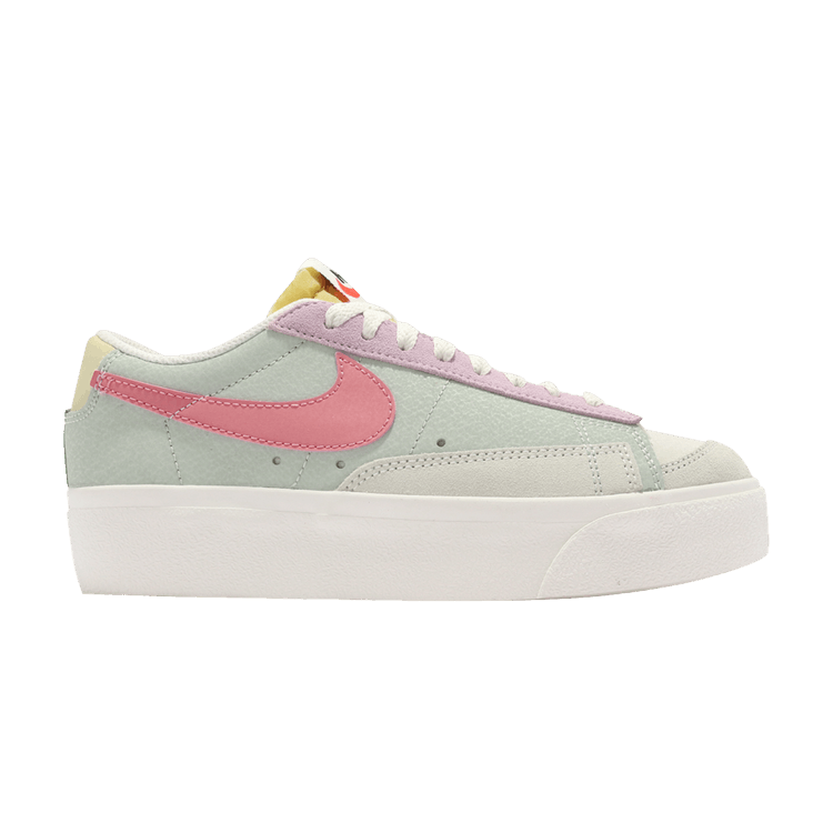 Nike Blazer Low Platform Sea Foam Pink Salt (Women's)