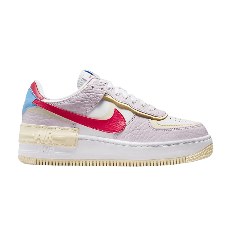 Nike Air Force 1 Low Shadow Regal Pink Coconut Milk University Blue Fusion Red (Women's)