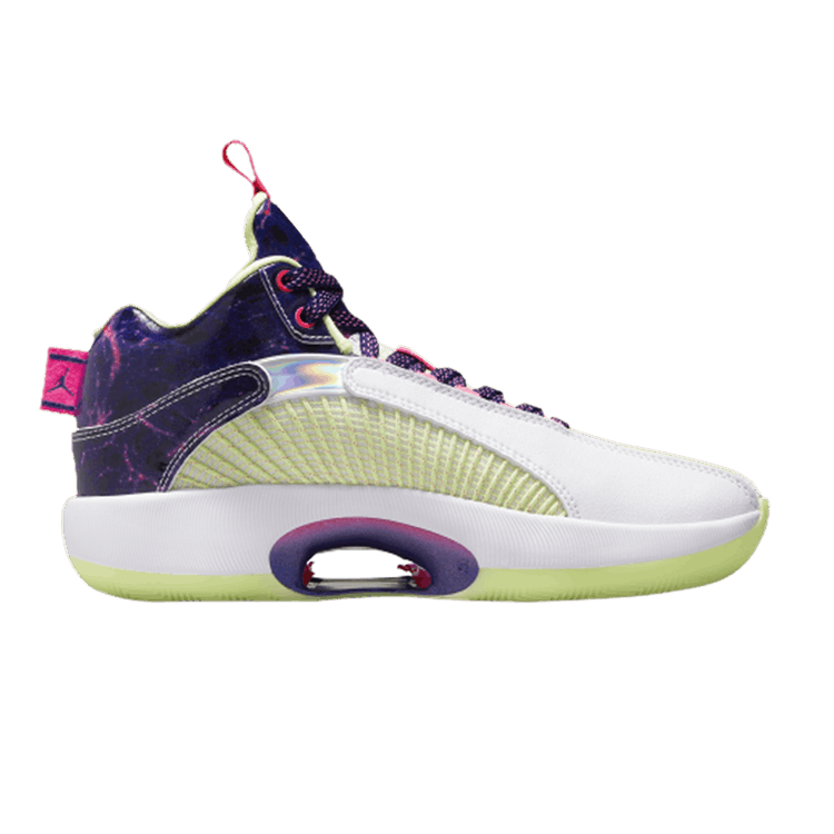 Jordan XXXV Luka White Deep Royal Blue Pink Blast Multi-Color (GS)