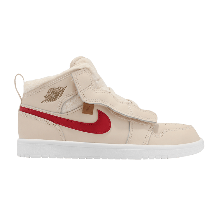 Jordan 1 Mid ALT Utility Fleece Pearl White (PS)