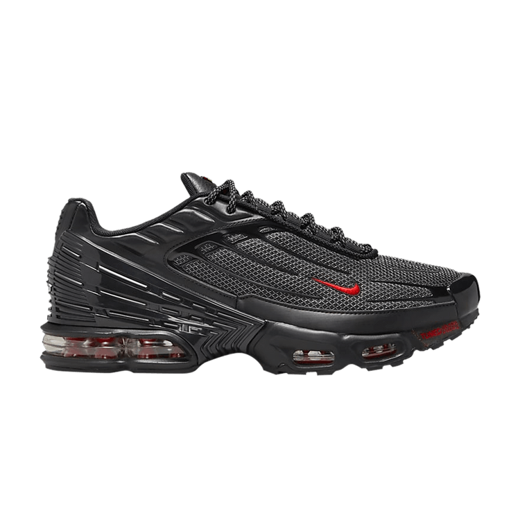 Nike Air Max Plus 3 Black Reflective Silver University Red