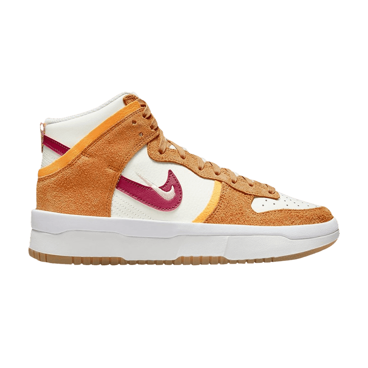 Nike Dunk High Up Sail Sunset Pink Glaze Rush Maroon (Women's)