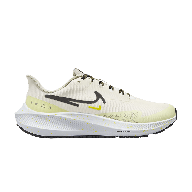 Nike Air Zoom Pegasus 39 Shield Pale Ivory Luminous Green (Women's)