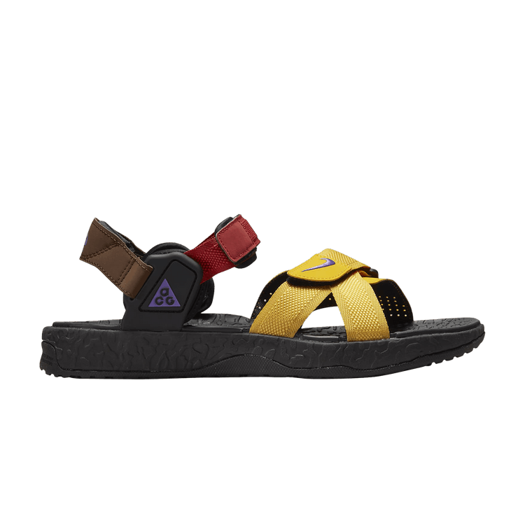 Nike ACG Air Deschutz+ Brown Red Yellow