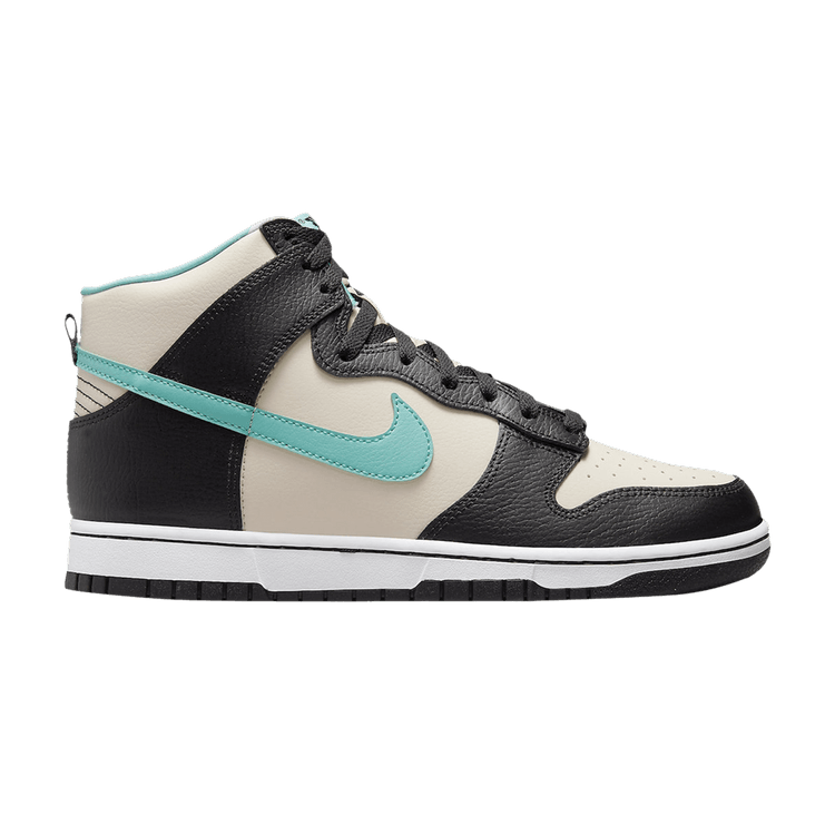 Nike Dunk High EMB Beige Black Washed Teal