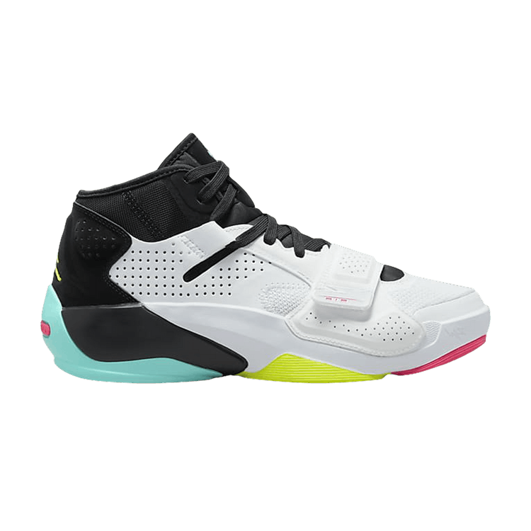 Jordan Zion 2 White Volt Dynamic Turquoise (GS)