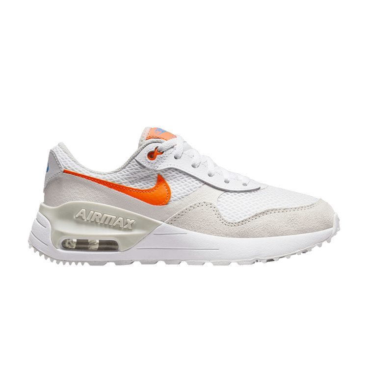 Nike Air Max SYSTM White Phantom Photon Dust Total Orange (GS)