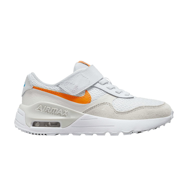 Nike Air Max SYSTM White Phantom Photon Dust Total Orange (PS)