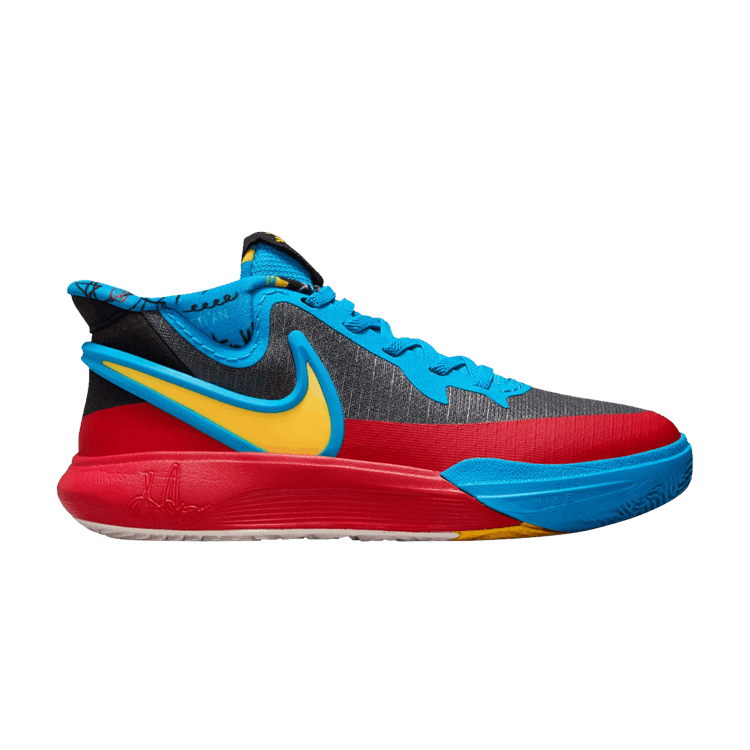 Nike Kyrie 8 GO SE Black Blue Tour Yellow (PS)