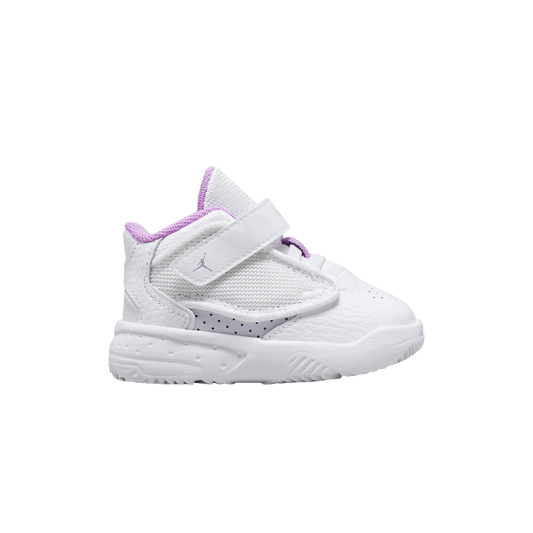 Jordan Max Aura 4 White Barely Grape Rush Fuchsia (TD)