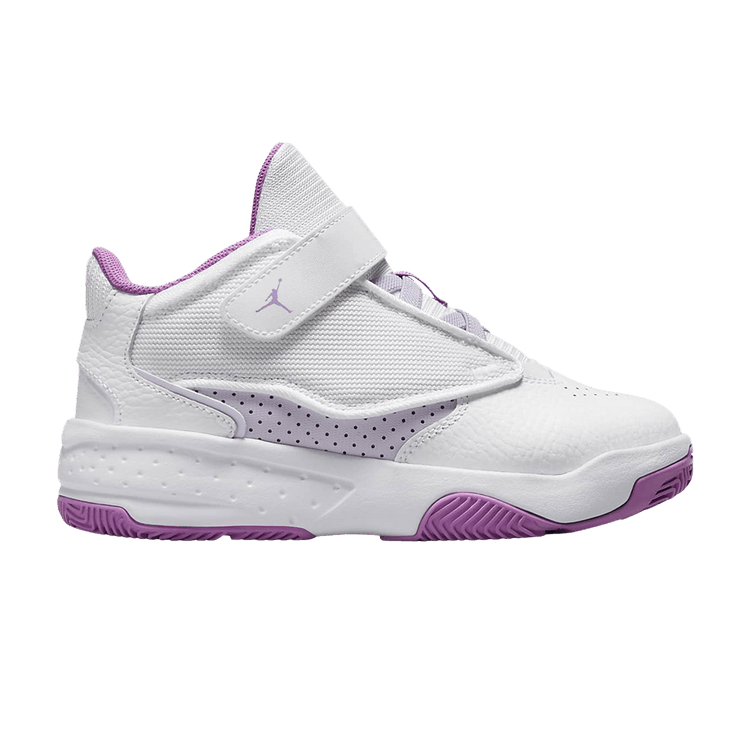 Jordan Max Aura 4 White Barely Grape Rush Fuchsia (PS)