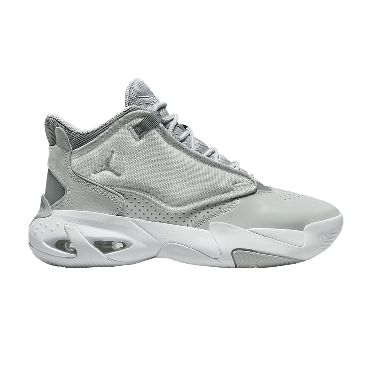 Jordan Max Aura 4 Cool Grey White Black Wolf Grey (GS)