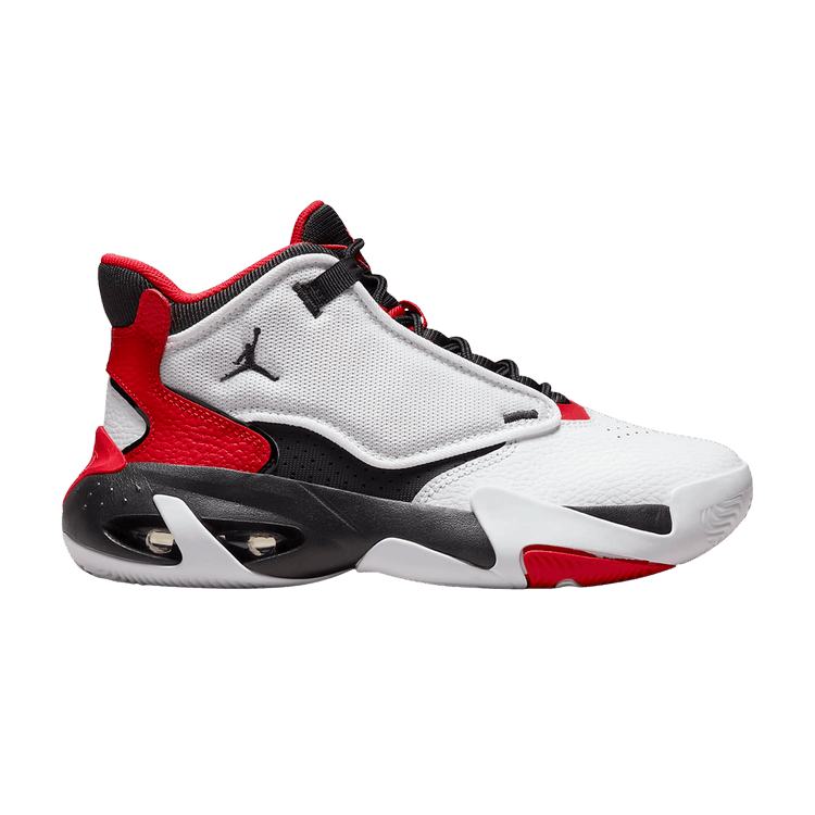 Jordan Max Aura 4 White Black University Red (GS)