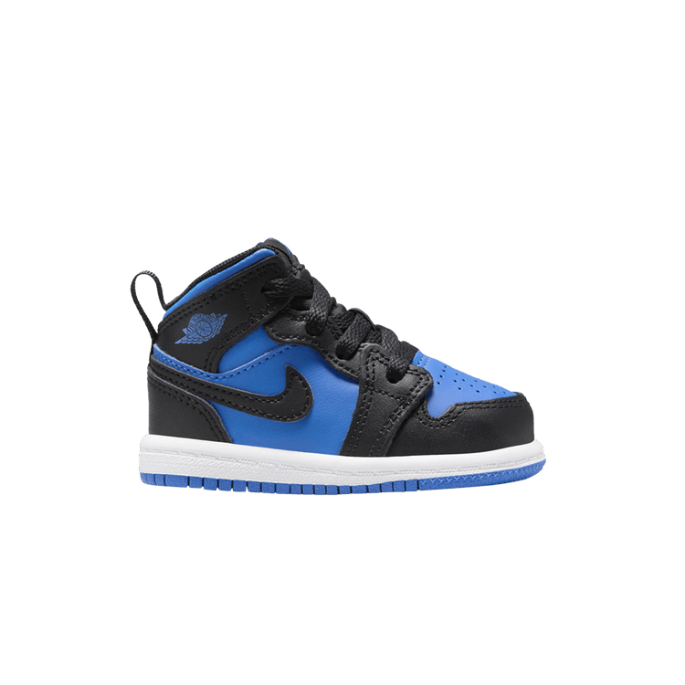 Jordan 1 Mid Black Royal Blue (TD)