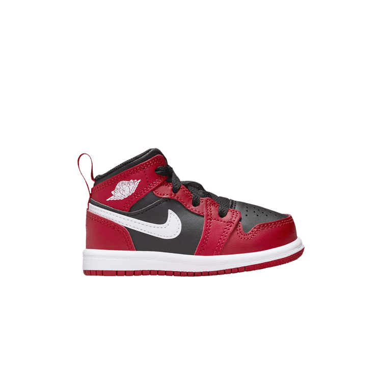 Jordan 1 Mid Black Gym Red (TD)