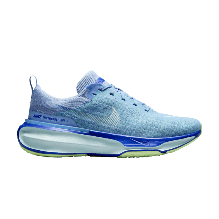Nike Invincible Run 3 Aluminum Racer Blue Barely Volt Glacier Blue