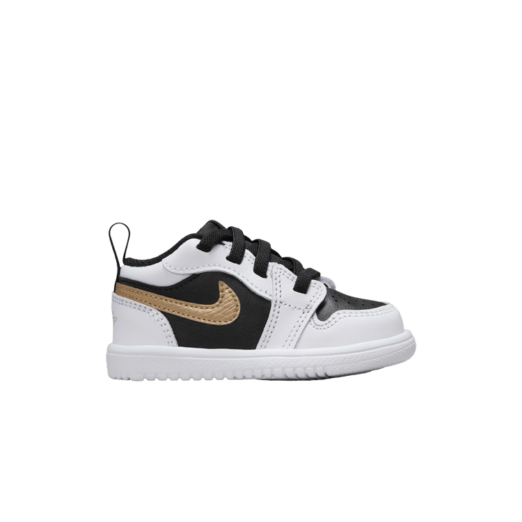 Jordan 1 Low ALT White Black Metallic Gold (TD)