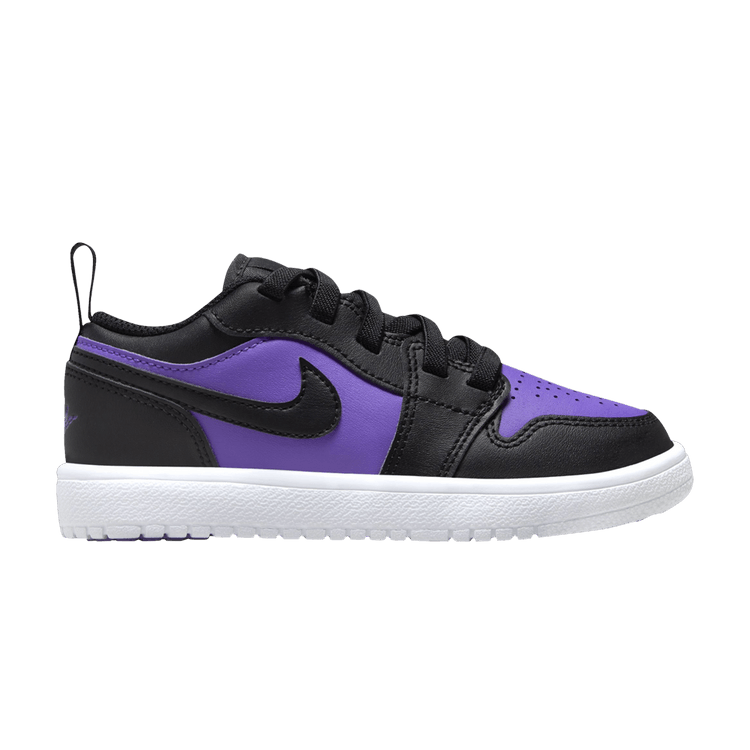 Jordan 1 Low ALT Purple Venom White Black (PS)