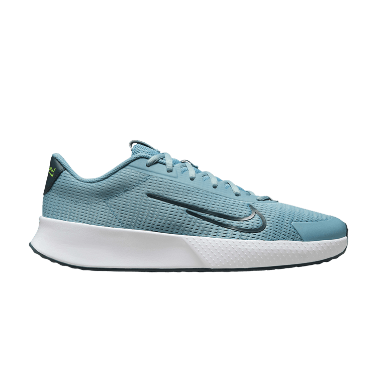 Nike Court Vapor Lite 2 HC Denim Turquoise Volt Armory Navy