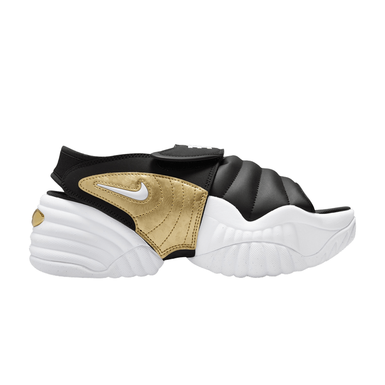 Nike Air Adjust Force Sandal Black Metallic Gold (Women's)