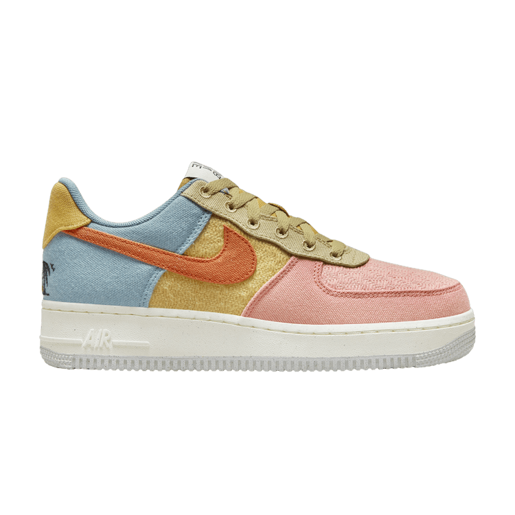 Nike Air Force 1 Low '07 Next Nature Sanded Gold Wheat Grass Light Madder Root Hot Curry (Women's)