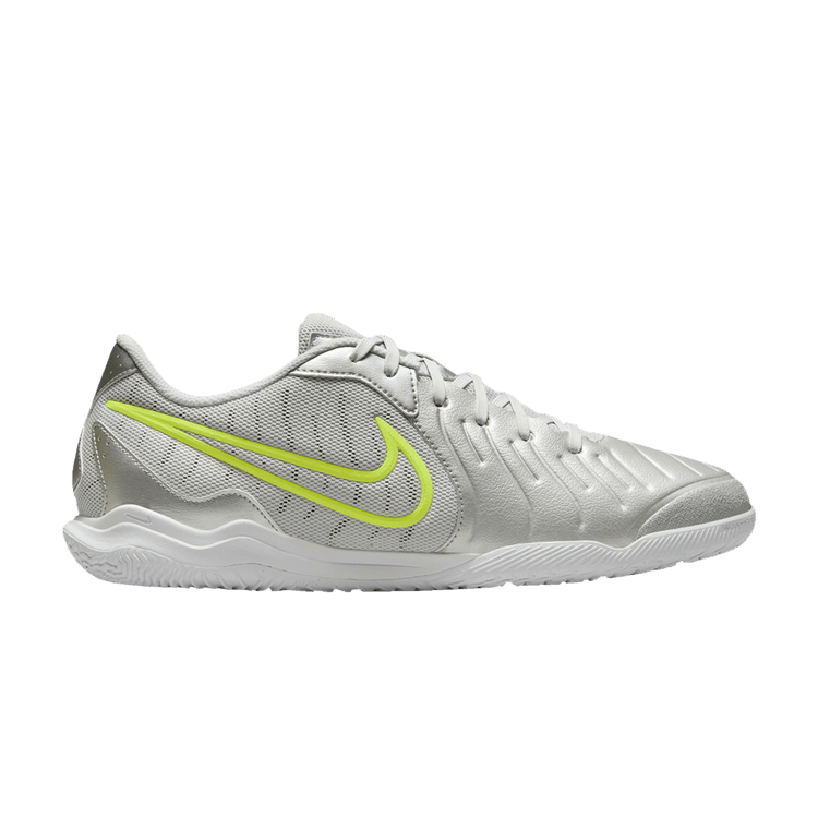 Nike Tiempo Legend 10 Academy IC Metallic Silver Volt White