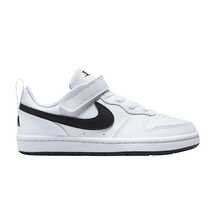 Nike Court Borough Low Recraft White Black (PS)