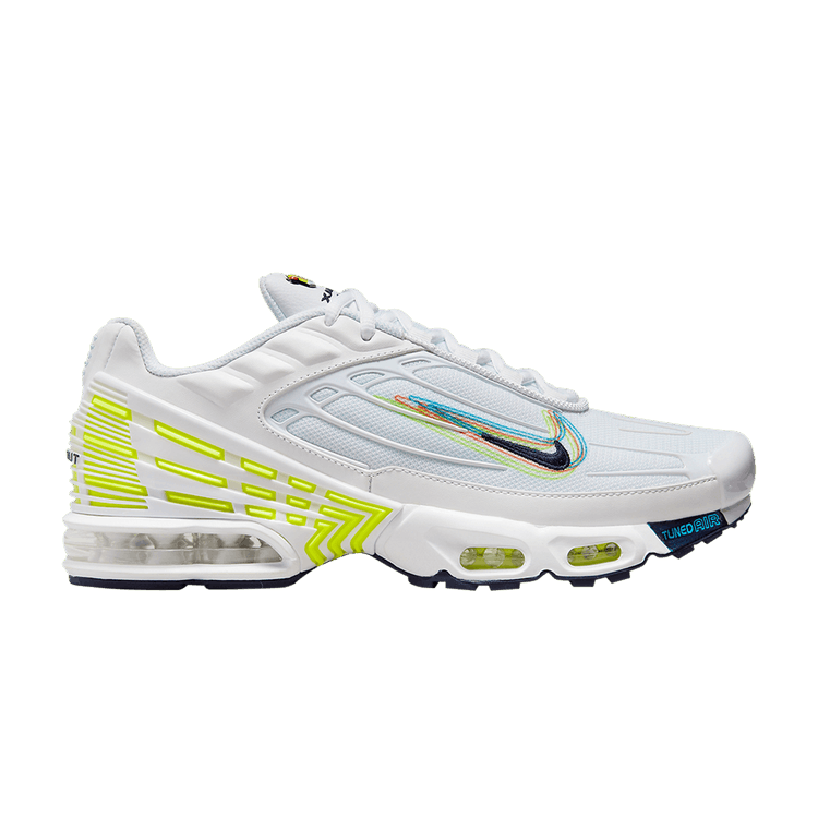 Nike Air Max Plus 3 3D Swoosh White Volt