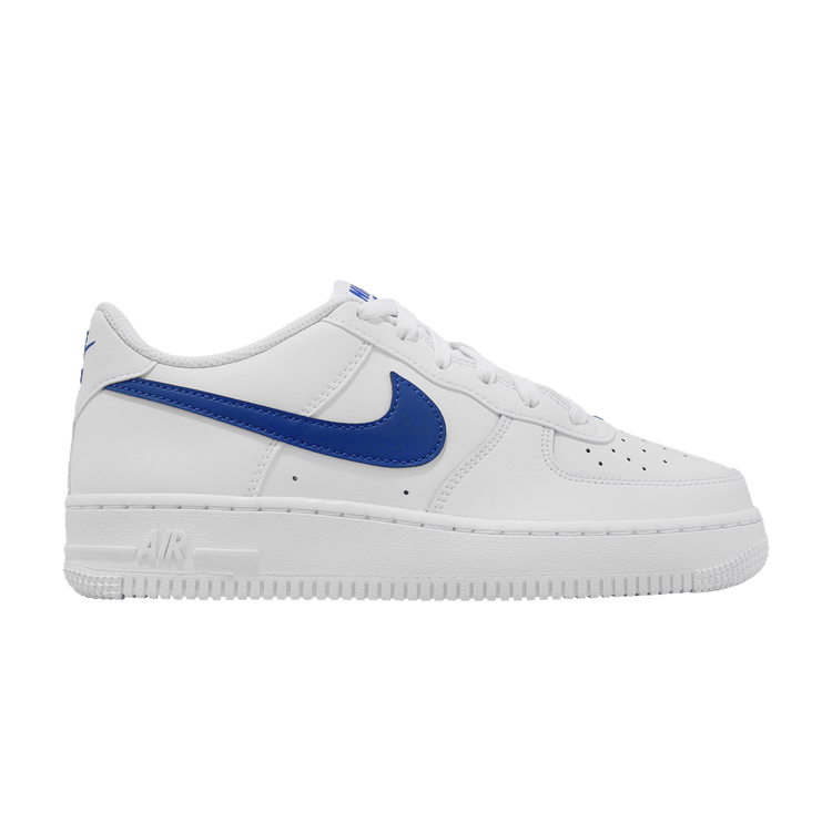 Nike Air Force 1 Low White Hyper Royal (GS)