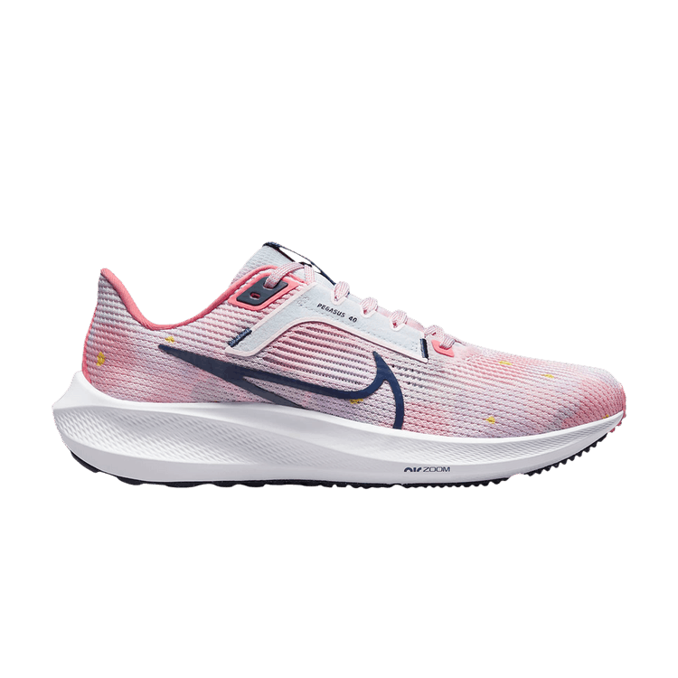 Nike Pegasus 40 Premium Floral Watercolor Pearl Pink (Women's)