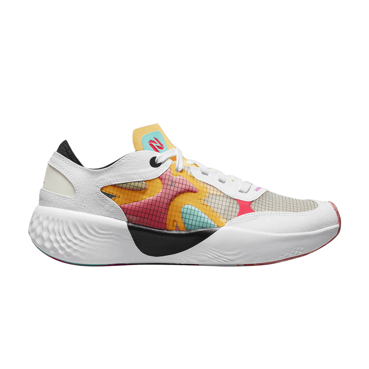 Jordan Delta 3 Nitro Low Luka Doncic White Black Dynamic Turquoise