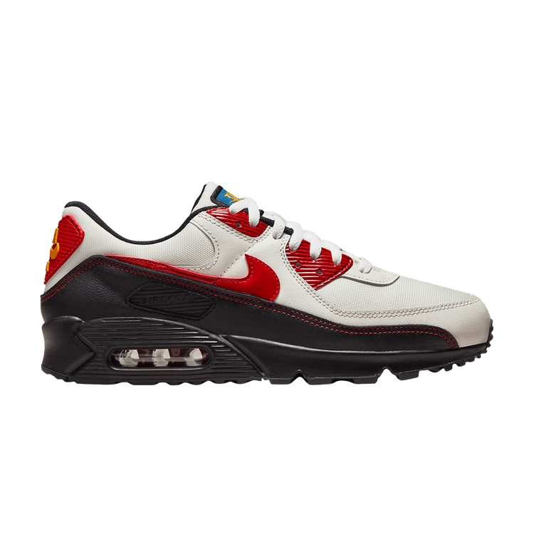 Nike Air Max 90 SE Sail Universtiy Red Black