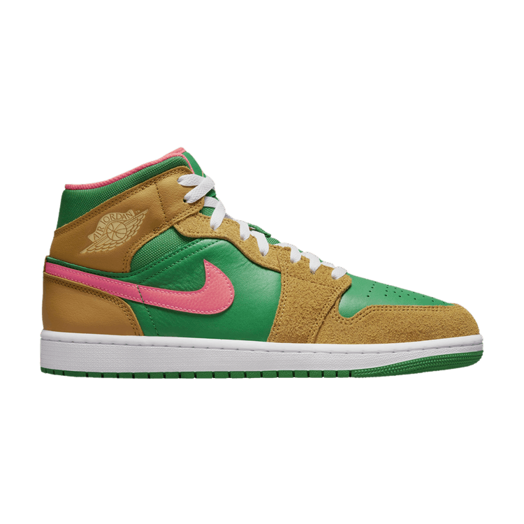 Jordan 1 Mid SE Wheat Watermelon