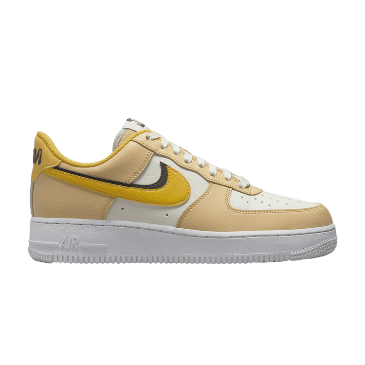 Nike Air Force 1 Low '07 LX '82 Double Swoosh Sail Yellow Ochre (Women's)