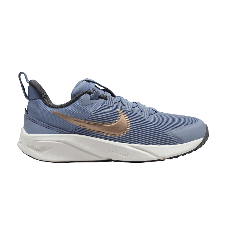 Nike Star Runner 4 Ashen Slate Armory Navy Pure Platinum Metallic Red Bronze (PS)