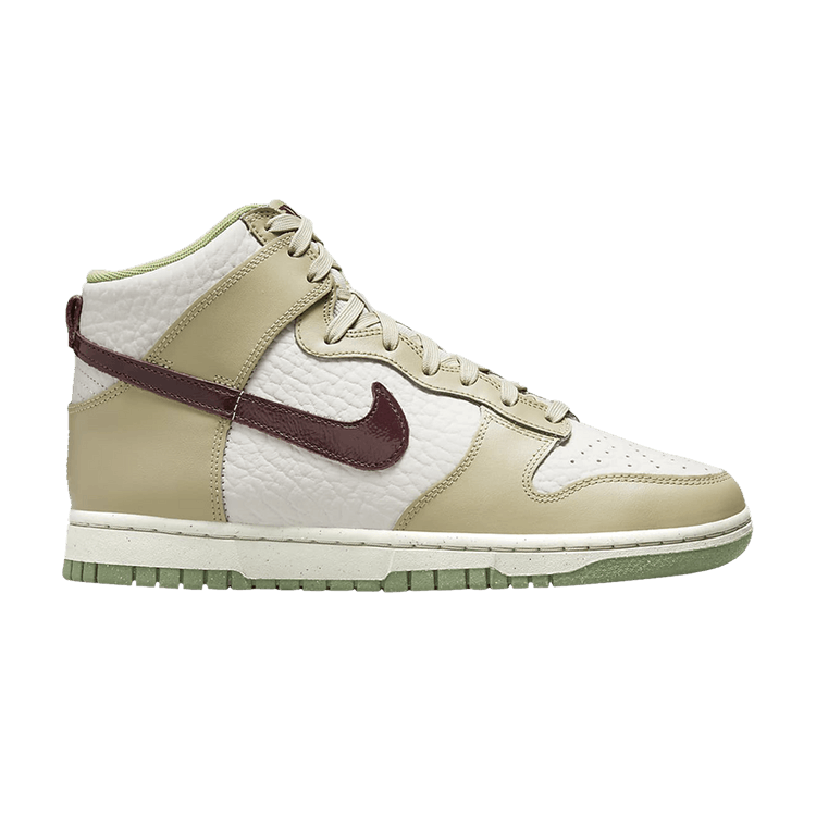 Nike Dunk High Tumbled Tan White Brown (Women's)