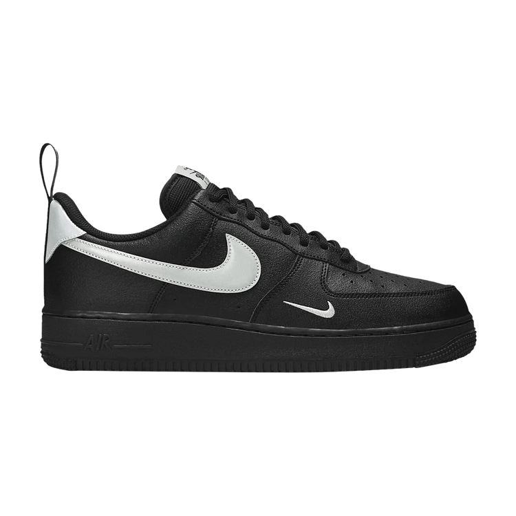 Nike Air Force 1 Low '07 LV8 Black Metallic Silver