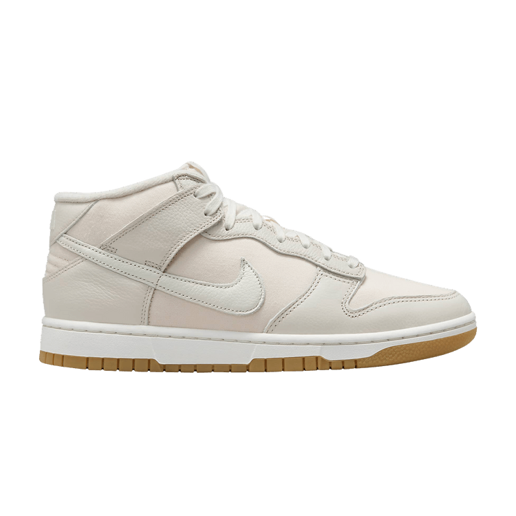 Nike Dunk Mid Canvas Light Orewood Brown Gum