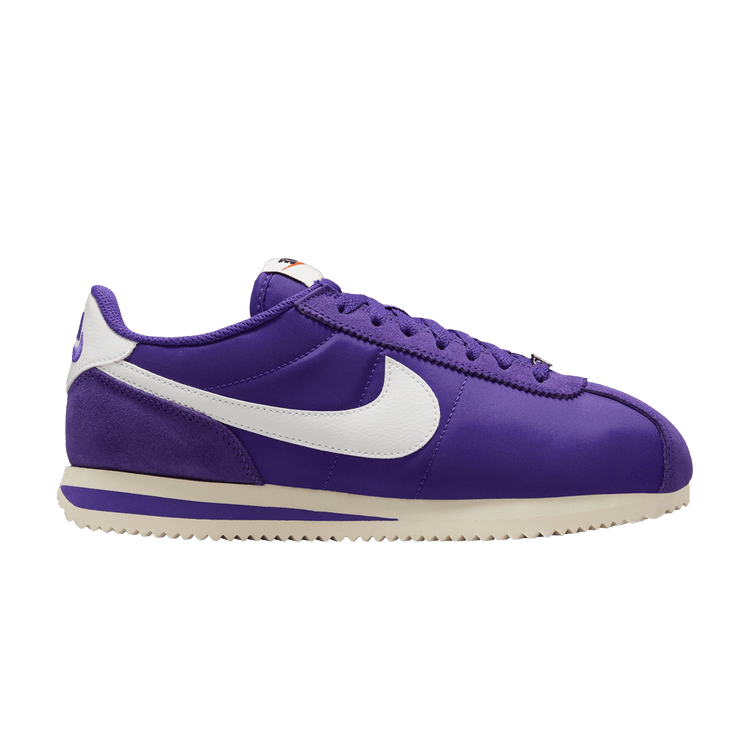 Nike Cortez Textile Field Purple Alabaster Safety Orange Summit White (Women's)