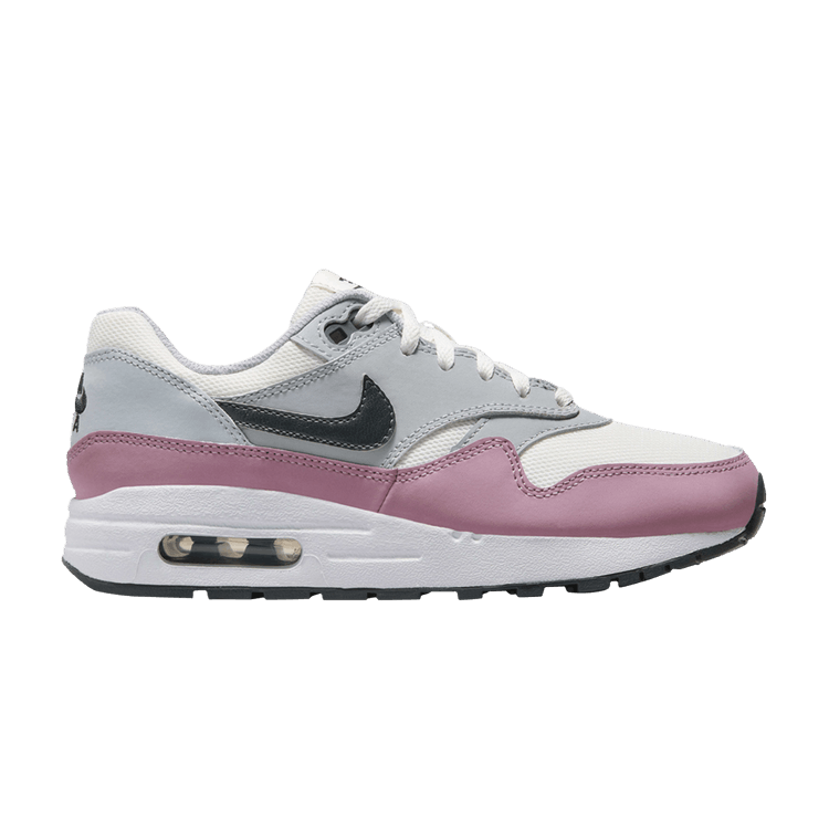 Nike Air Max 1 Summit White Wolf Grey White Dark Smoke Grey (GS)