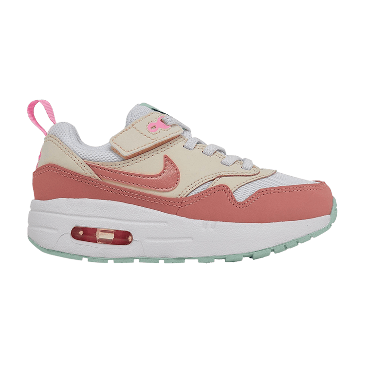 Nike Air Max 1 EasyOn White Guava Ice Pink Spell Red Stardust (PS)