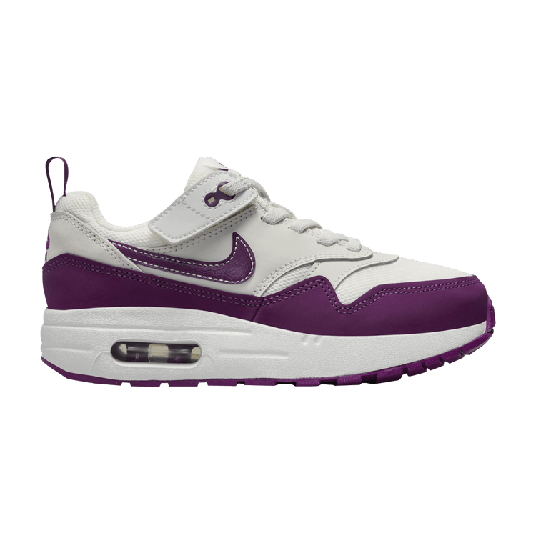 Nike Air Max 1 EasyOn Summit White White Viotech (PS)