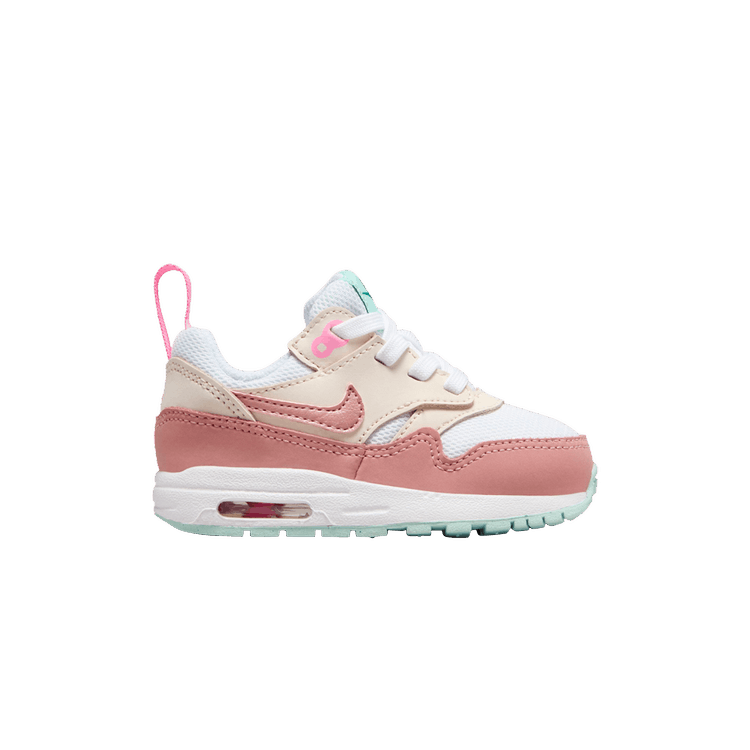 Nike Air Max 1 EasyOn White Guava Ice Pink Spell Red Stardust (I)