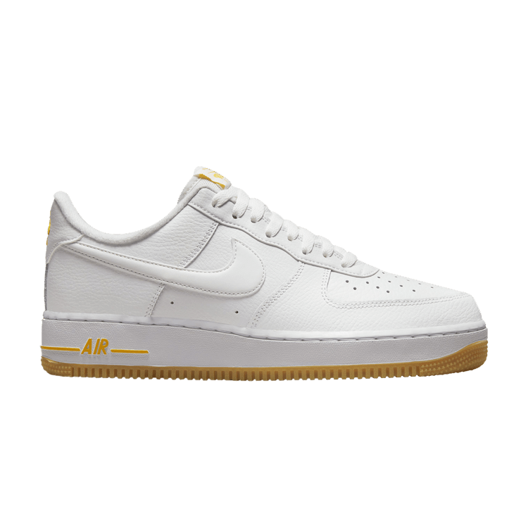 Nike Air Force 1 Low '07 White University Gold Gum