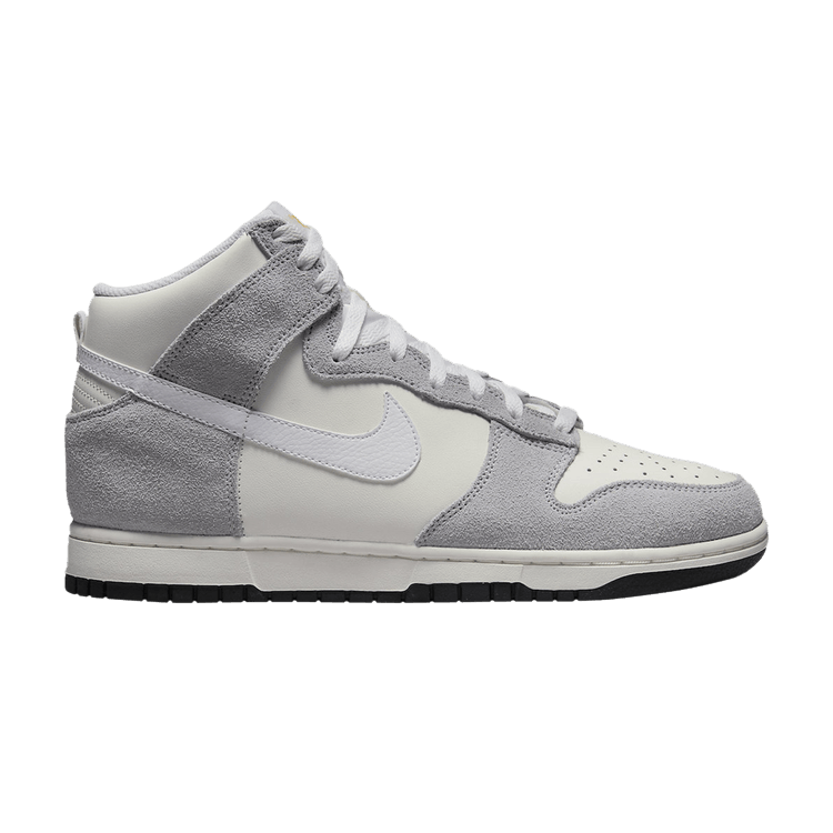 Nike Dunk High Retro Sail Pure Platinum Black White