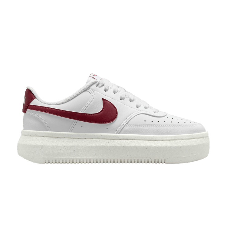 Nike Court Vision Alta White Sail Team Red (Women's)