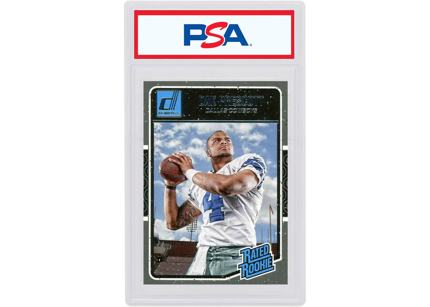 Dak Prescott 2016 Panini Donruss Rookie #362 (PSA or BGS Graded)