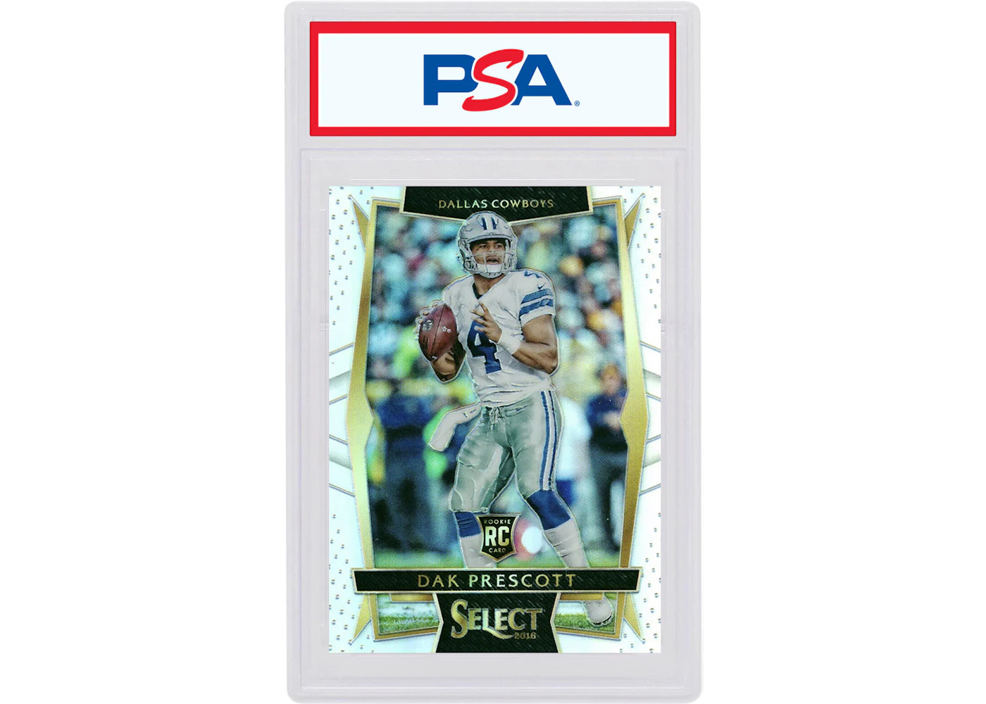 Dak Prescott 2016 Panini Select Rookie Silver #70 (PSA or BGS Graded)