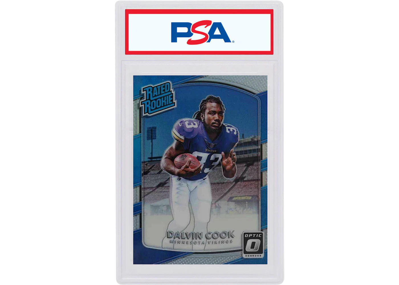 Dalvin Cook 2017 Panini Donruss Optic Rookie Holo #193 (PSA or BGS Graded)