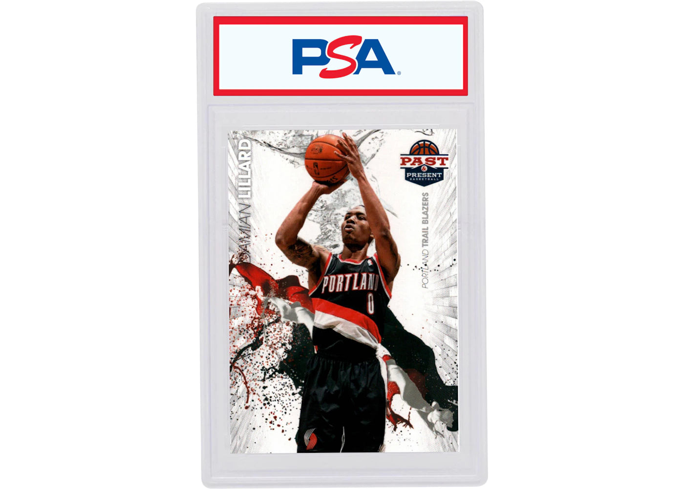 Damian Lillard 2012 Panini Past & Present Raining 3's Rookie #4 (PSA or BGS Graded)